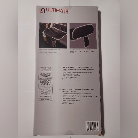 Car Seat Protector & Organizer NWT - Picture 6 of 7